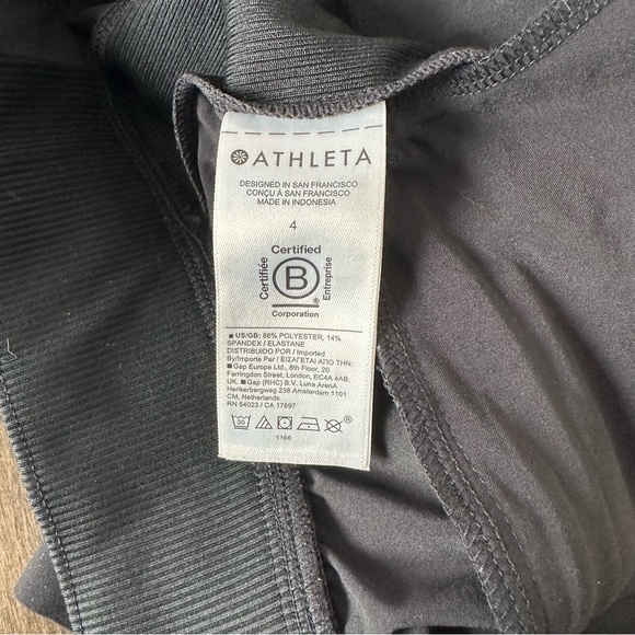 Athleta Brooklyn Mid Rise Ankle Pant Black Travel Athleisure  Size 4 - Picture 11 of 12